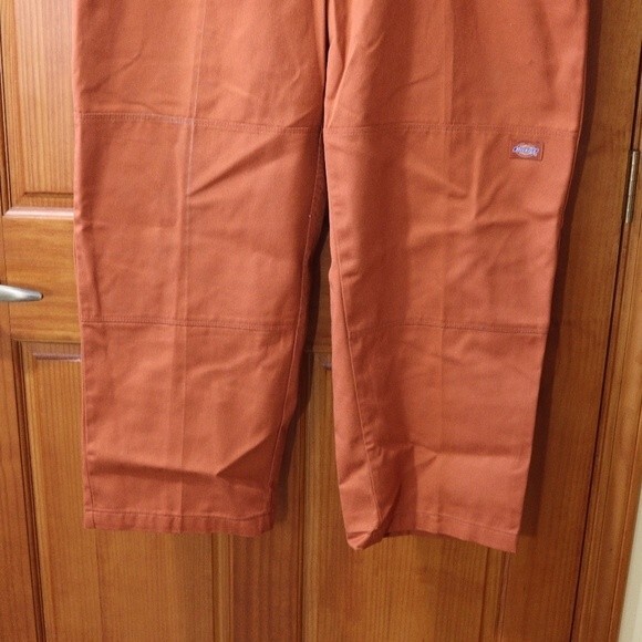 Dickies Vintage Orange Baggy Streetwear Denim Jeans 90s Y2K Hip Hop 44 x 30 - Picture 8 of 13